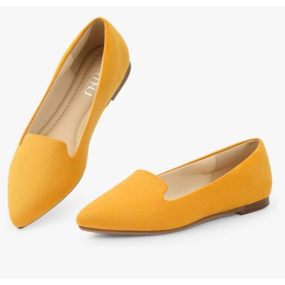 New MUSSHOE Flats for Women Dressy Comfortable Ballerina